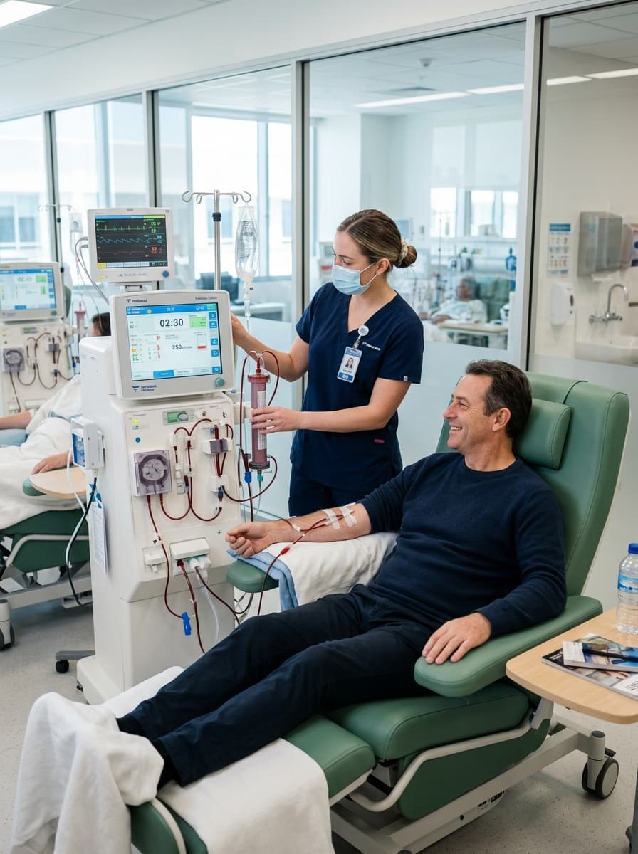 Dialysis Machine and Patient Care